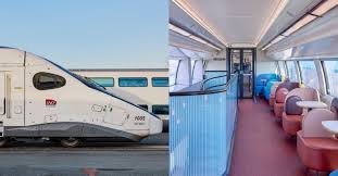 Nendo & AREP draw on natural flow of rivers for france's next-generation TGV train design